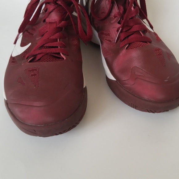 Nike Hyper Aggessor red basketball shoes A2 - Picture 6 of 8